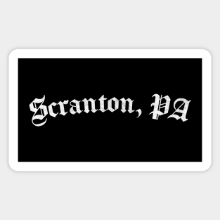 Scranton, PA Sticker